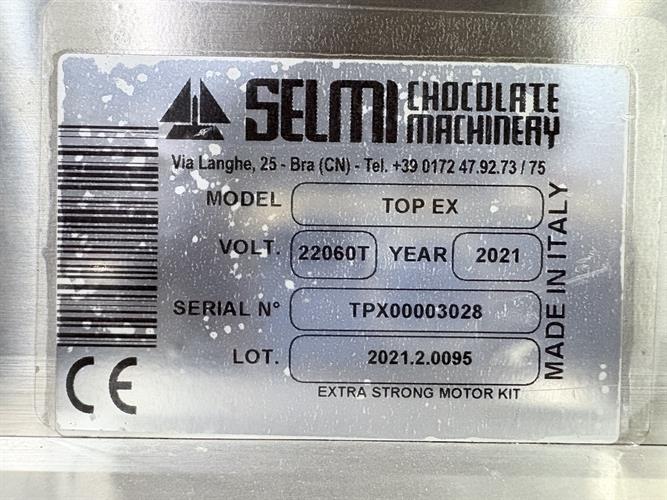 Used Selmi TopEX Tempering Machine with Mold Loader 175