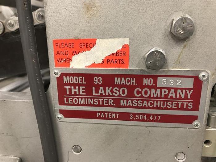 Used Lakso Reformer 990 Slat Counter