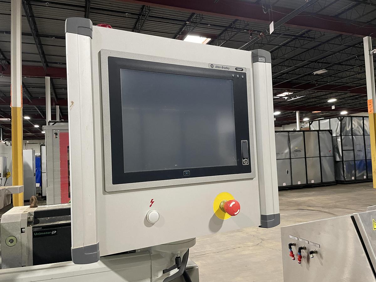 Used Baker Perkins Model MP24 Stainless Steel Twin Screw Extruder