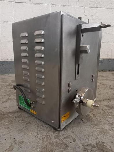 Used Stainless steel semiautomatic single piston filler