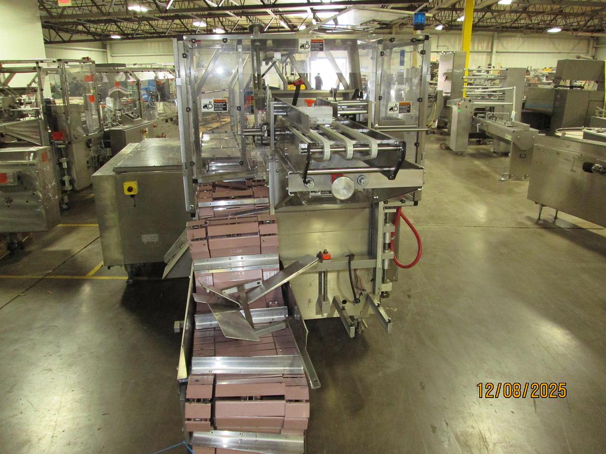 Used Adco Model 15DBC105SS Automatic Horizontal Cartoner