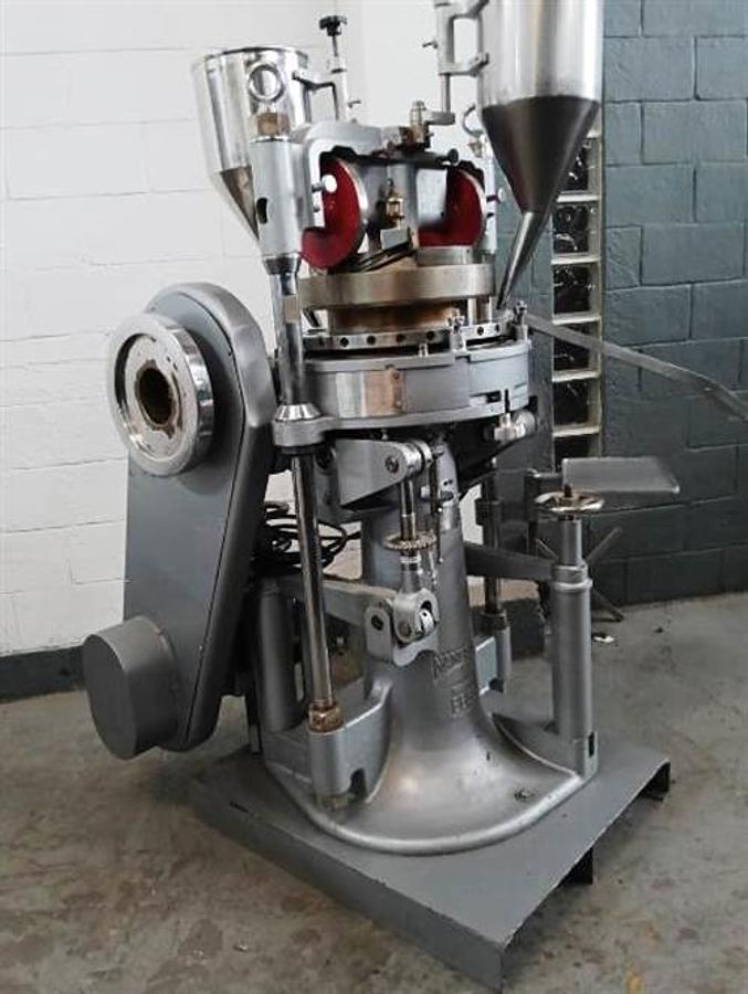 Used Manesty model BB3B 27 station rotary tablet press