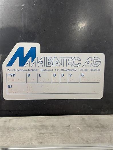 Used Mabatec belt conveyor