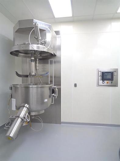 Used Vector Model GMX-600, 600 Liter Stainless Steel High Shear Granulator