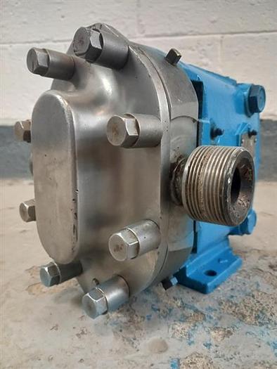 Used SPX Flow model 006U1 stainless steel positive displacement pump