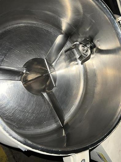 Used Diosna model D100 stainless steel high intensity mixer