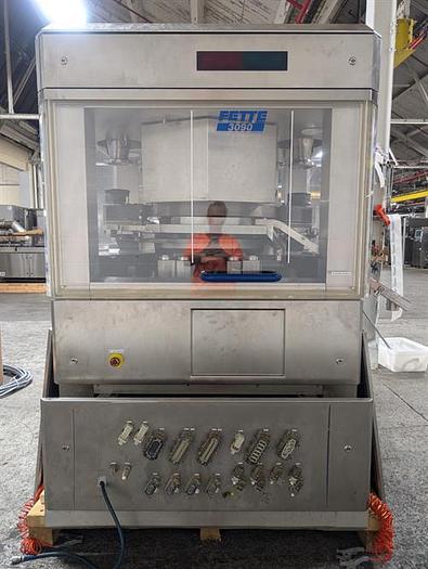 Used Fette model 3090 P 3090 C 61 station tablet press