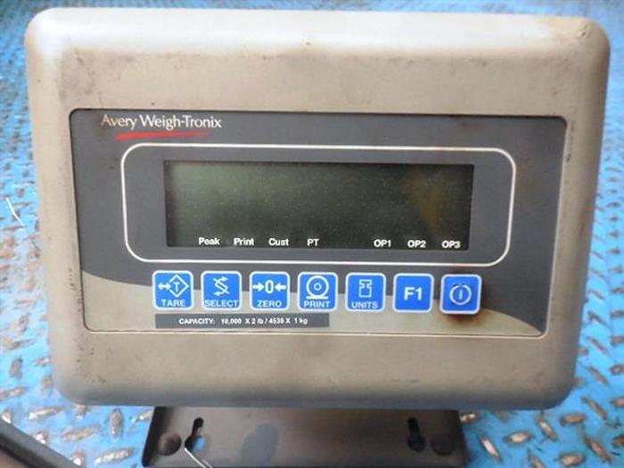 Used Avery Weight Tronix model e1005 scale with platform.