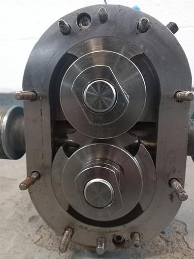 Used SPX Flow model 015U1 stainless steel positive displacement pump