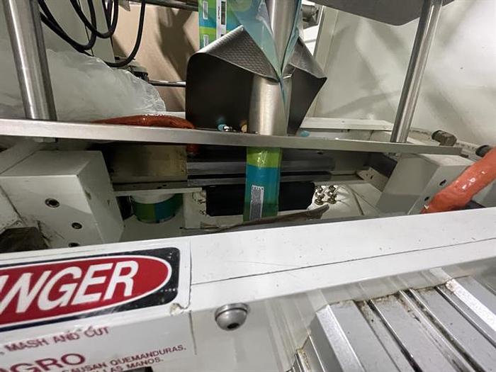 Used General Form, Fill and Seal Machine with Volumetric Cup Filler