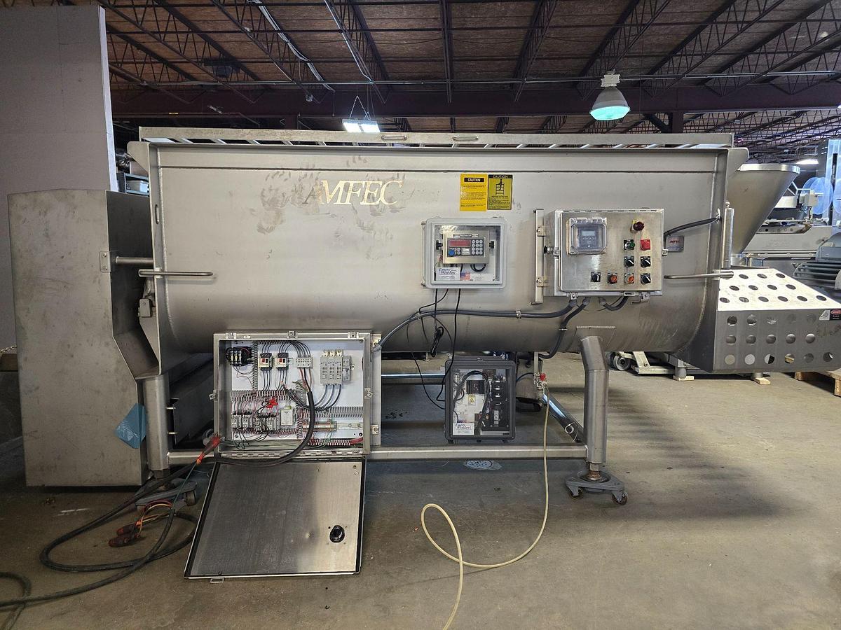 Used AMFEC Model 510 6,000 LB Paddle Mixer