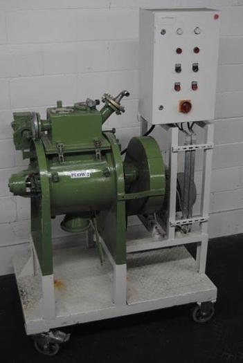 Used Drais Werke model T-25 stainless steel 25-liter Plow Mixer -