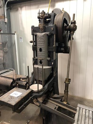 Used Continental Can model DS Can Seamer set on 603 diameter