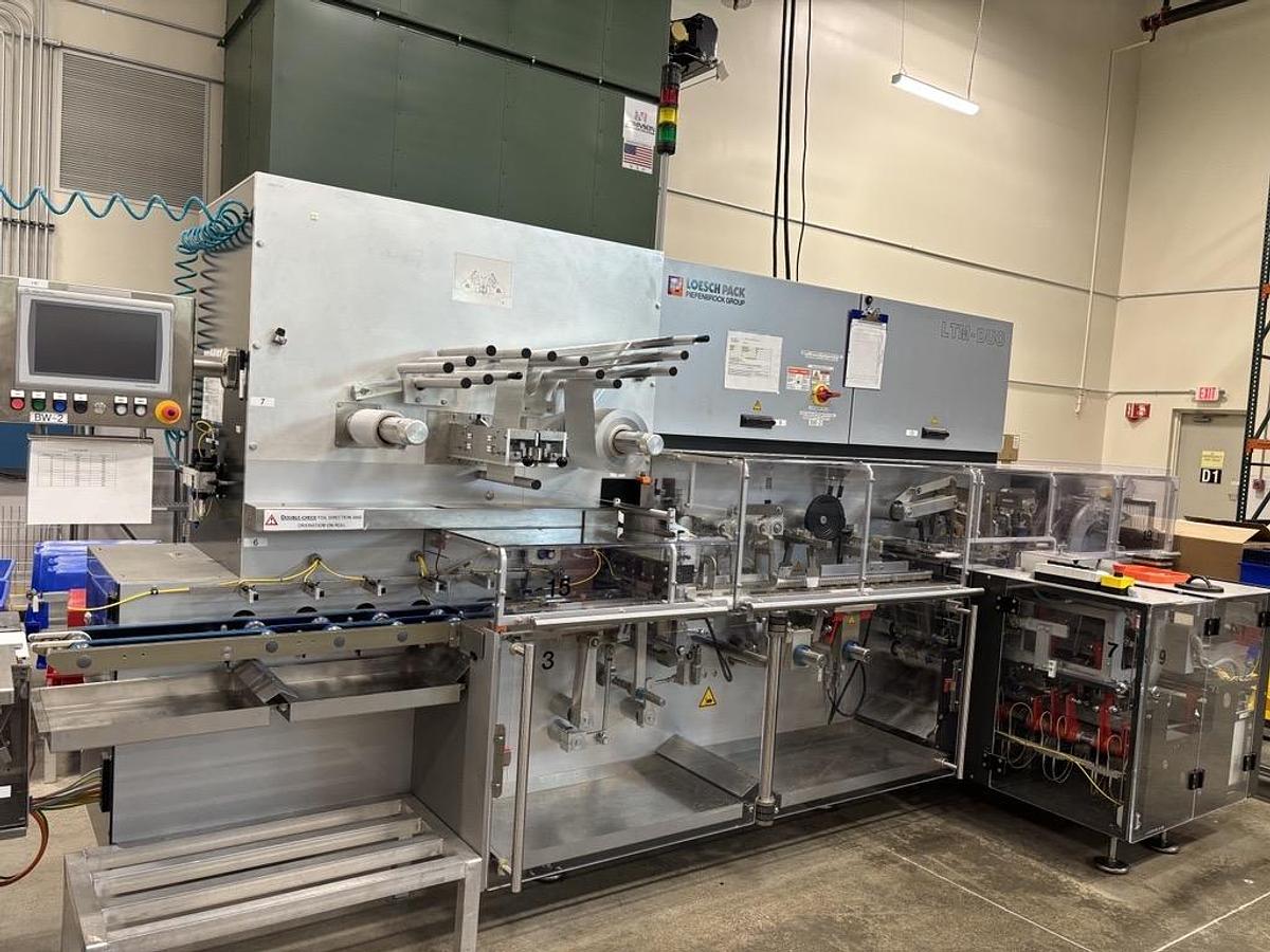 Used Imperial 600 x 225 One Shot Molding Plant with Loesch Bar Wrapper