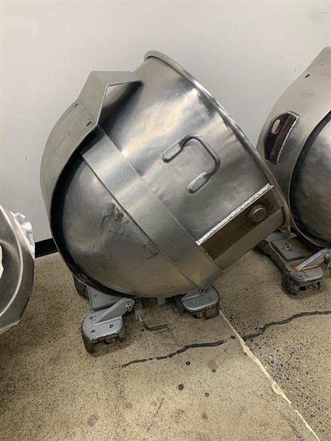 Used AMF 340-qt Mixer with (3) SS Bowls