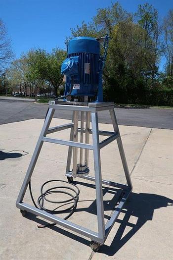 Used Silverson 25 HP Stainless Steel High Shear Homogenizing Mixer
