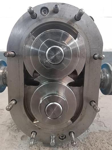 Used SPX Flow model 006U1 stainless steel positive displacement pump