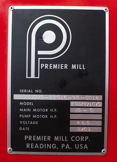 Used Premier 40 Gallon SS Jacketed Vacuum Mixer/Disperser