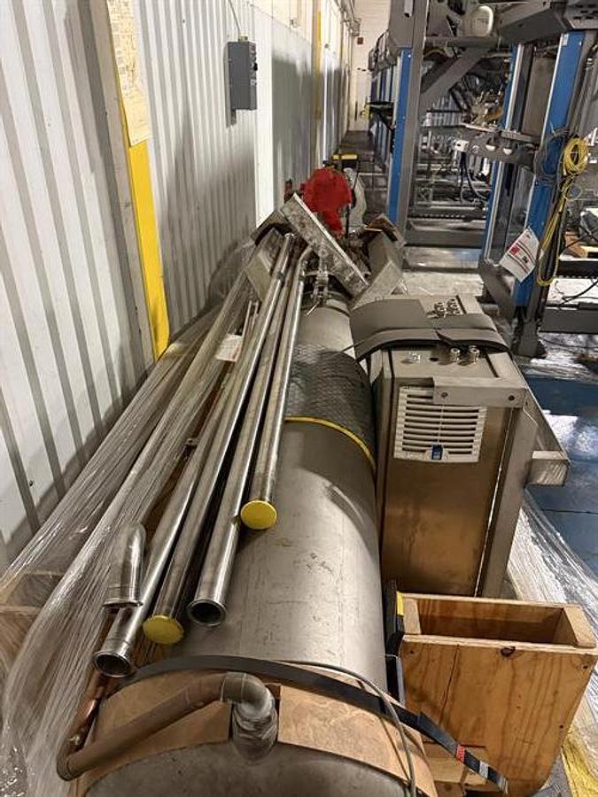 Used Rinsch Stainless Steel Detempering Heat Exchanger
