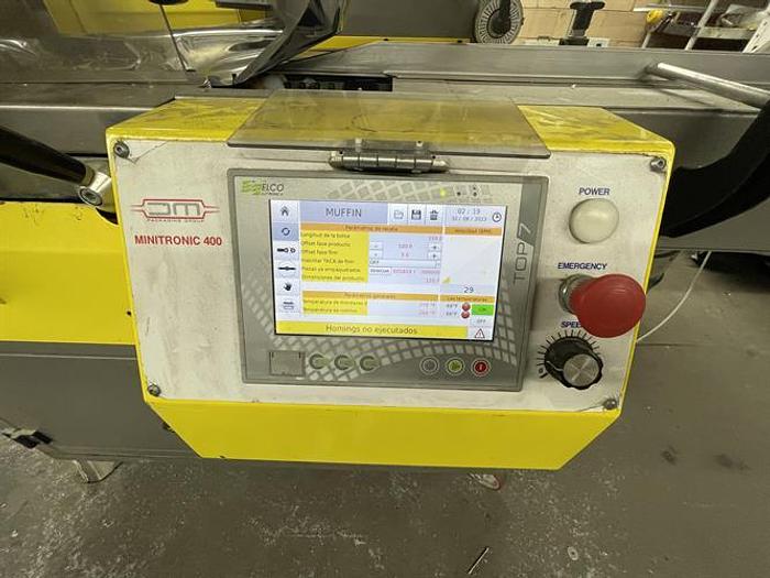 Used Italwrap Minitronic 400 Servo Driven Flow Wrapper