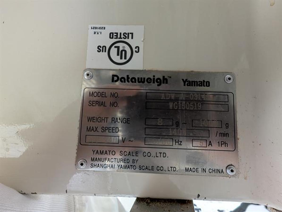 Used Weighpack Swifty Model 3600 Pre-Made Pouch Machine with Yamato 14-head Scale