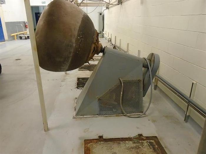 Used 38" diameter Copper Coating Pan