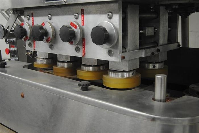 Used Kaps-All Model C 8-Quill Capper -