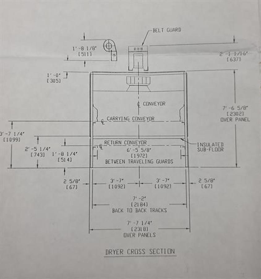 Used Proctor & Schwartz Roaster/Cooler