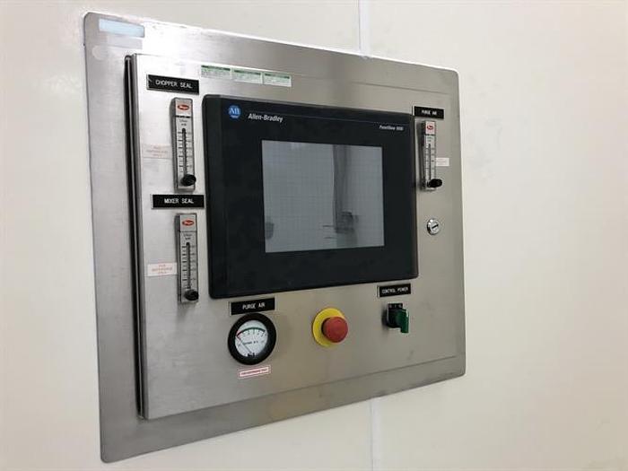 Used Vector Model GMX-600, 600 Liter Stainless Steel High Shear Granulator