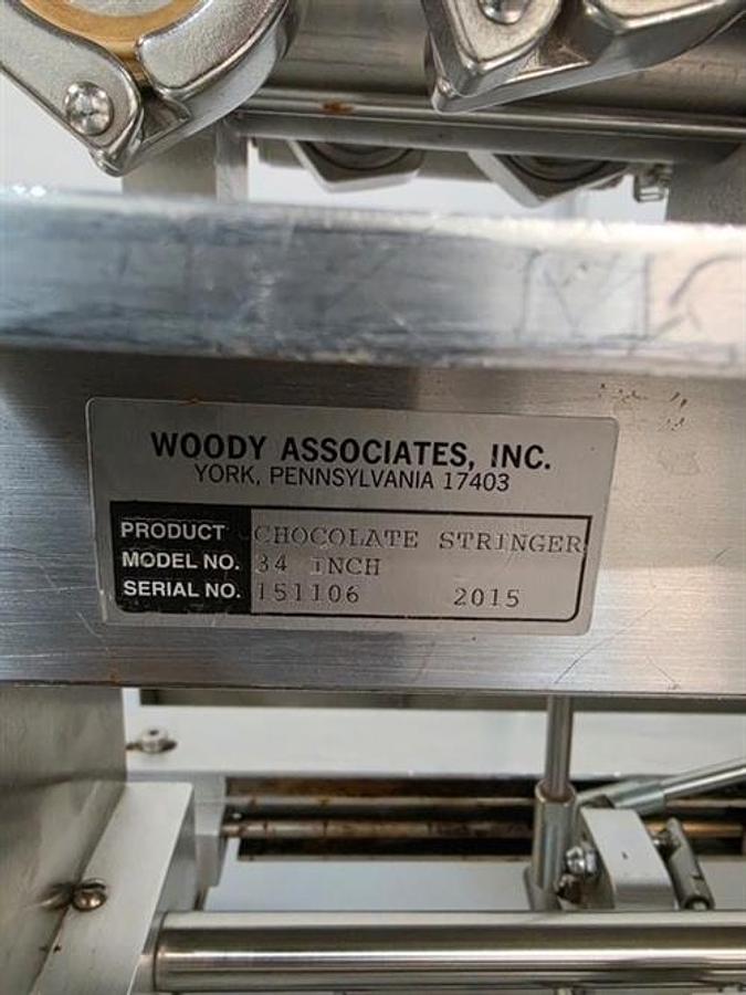 Used Woody 34" Double Loop Stringer with Pump on Portable Stand