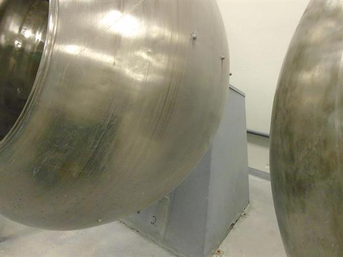 Used 41" diameter Stainless Steel Coating Pan