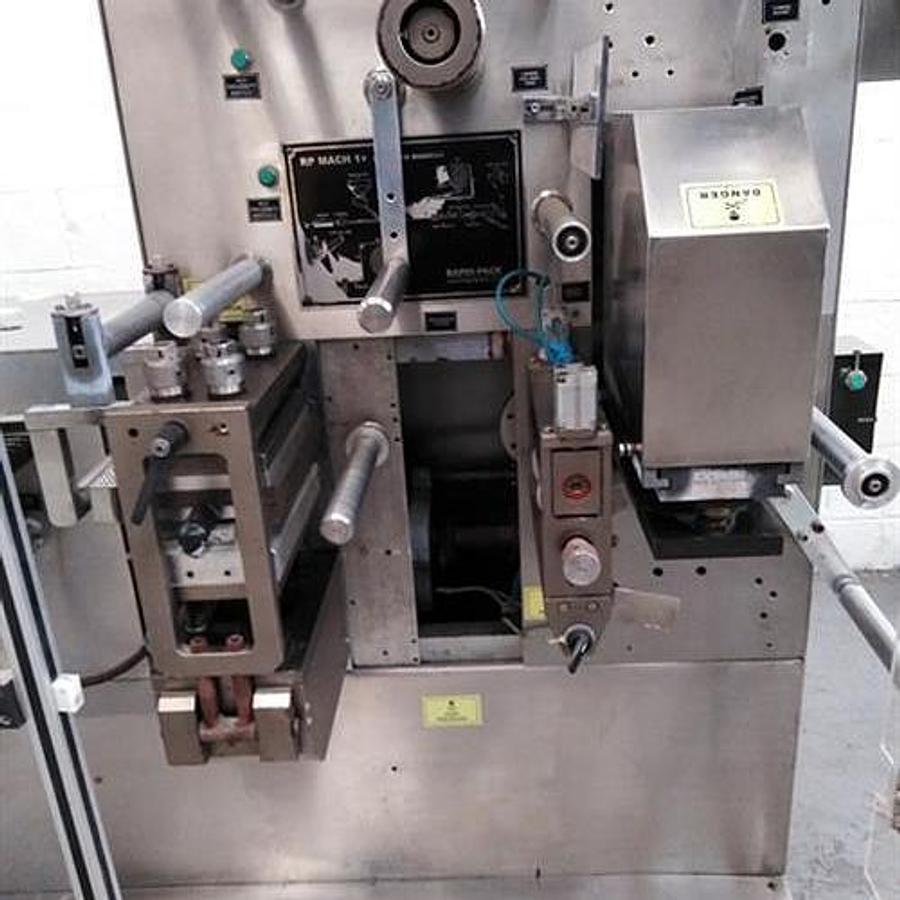 Used Rapid Pack  model RPMACH1+ automatic blister packager