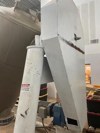 Used Patterson Kelley 60 cuft Stainless Steel V-Blender with Intensifier Bar