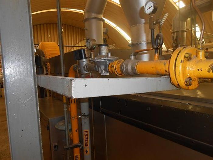Used Haas 80 Plate Wafer Oven Complete Wafer Line