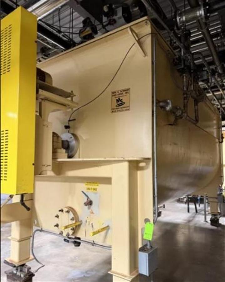 Used WM.A.Schmidt 50,000-lb Jacketed Horizontal Chocolate Tank
