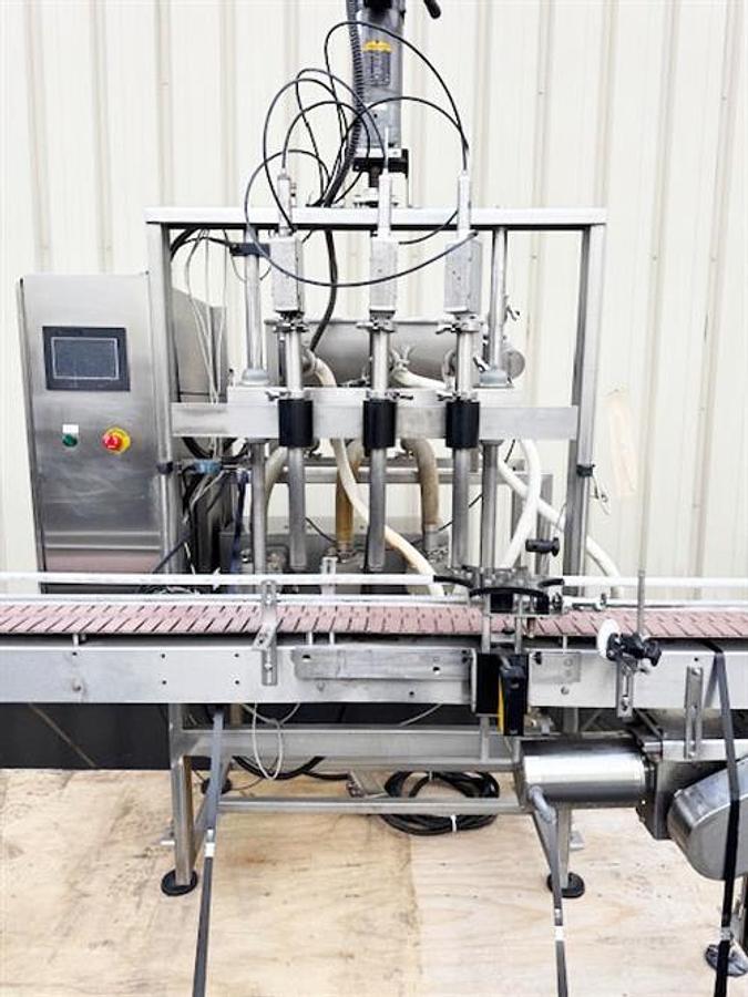 Used Fluid Packaging Solutions 3 Pump Filler