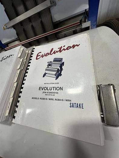 Used Satake EVO-IR-400 Infrared Color and Sorting Machine for Nuts