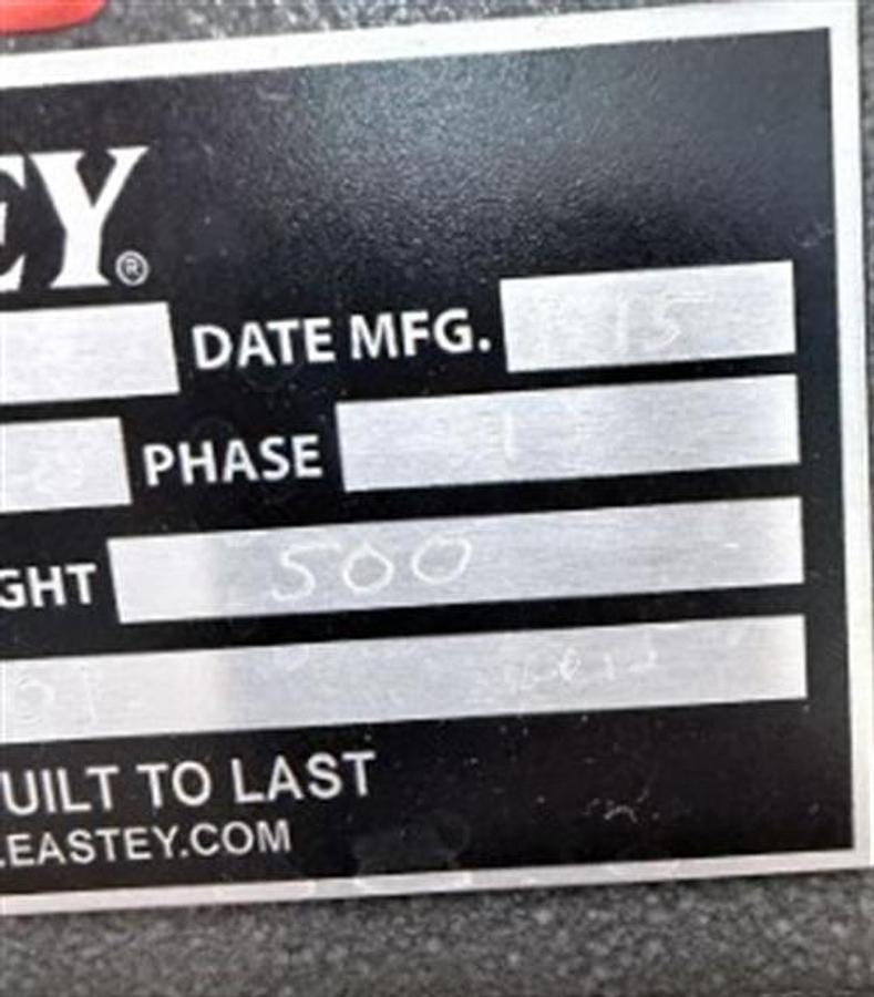 Used Eastey L-Bar Sealer with Shrink Tunnel