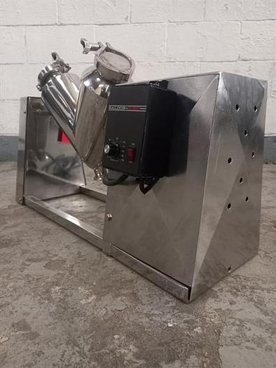 Used Stainless steel 2.5 liter V blender