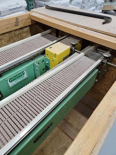 Used Garvey 25-ft Long Accumulating Conveyors (unused)