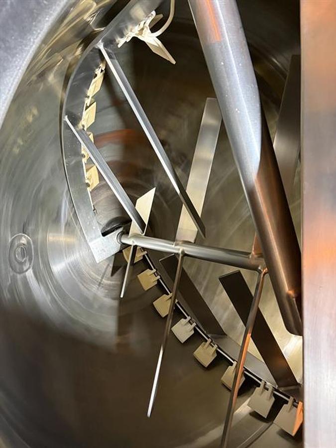 Used Lee 400 Gallon Stainless Steel Jacketed Double Action Kettle