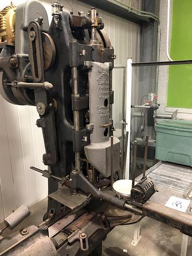 Used Continental Can model DS Can Seamer set on 603 diameter