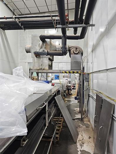 Used Racine 32" Wide Chocolate Chip Line with Cooling Tunnel