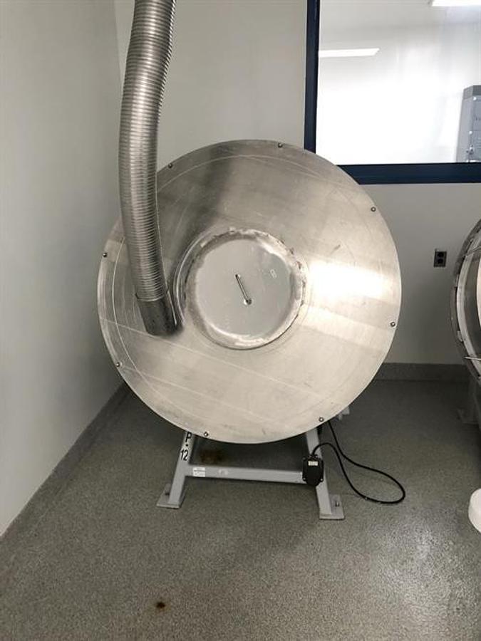 Used O'Hara 40" diameter canvas polishing pan