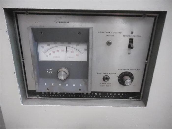 Used WELDOTRON MODEL 7302 SHRINK TUNNEL