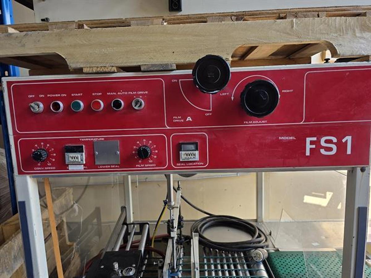 Used Damark FS1 Flow Through Shrink Wrapper with Tunnel