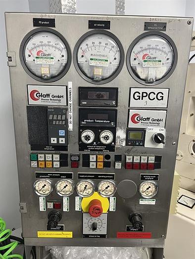 Used Glatt Model GPCG 1 Fluid Bed Dryer