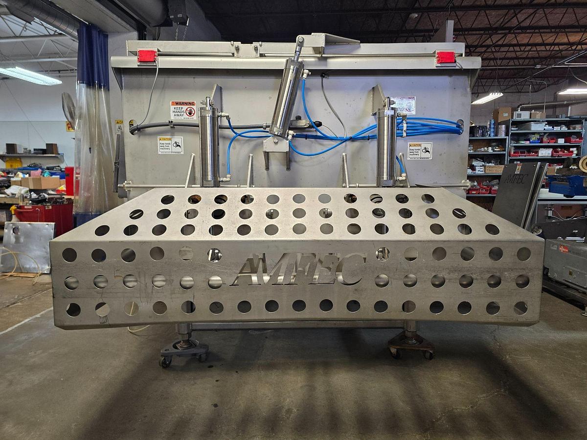 Used AMFEC Model 510 6,000 LB Paddle Mixer