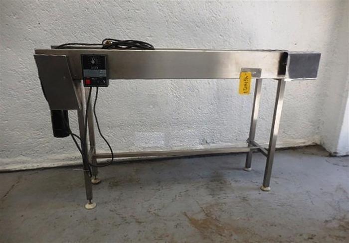 Used Stainless steel belt conveyor