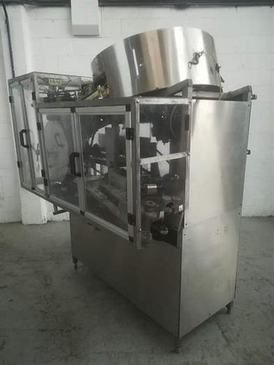 Used New England Machinery model NEHE 50 bottle unscrambler